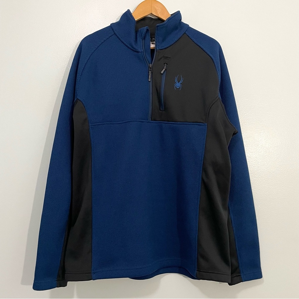 Spyder Half Zip Sweater Gait Knit Pullover Jacket Size XXL